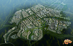 延安市新区北区控制性规划优化与一期城市设计